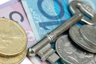 Key and Australia money