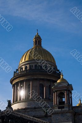 Isaakievsky`s dome