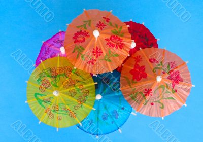 Asian cocktail umbrellas