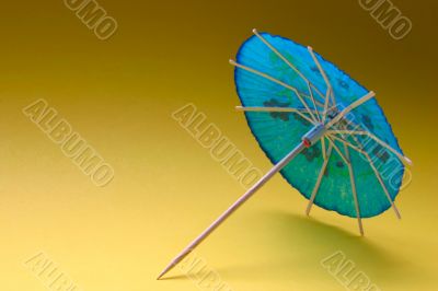 colorful cocktail umbrella