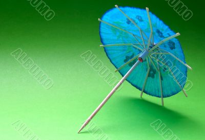 colorful cocktail umbrella