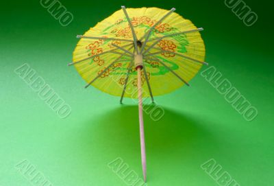 colorful cocktail umbrella