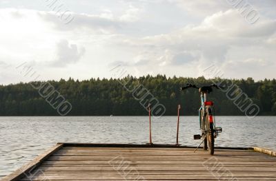 end of a bike trip