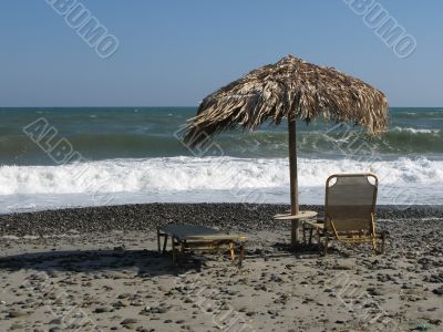 Beach scene