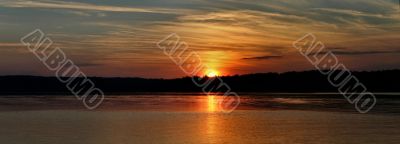 sunset panorama