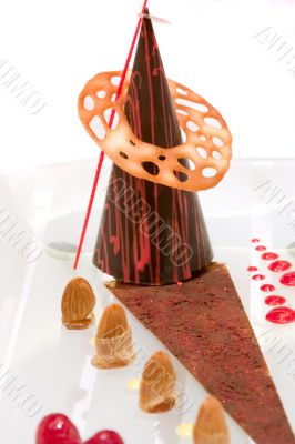 Chocolate Raspberry Cone Chocolate Raspberry Cone