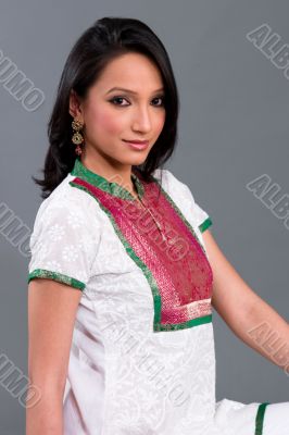 Indian Embroidered Women`s Apparel