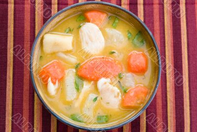 Chicken Soup - Caribbean Style