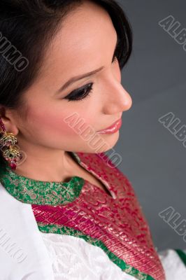 Portrait of an East Indian Woman