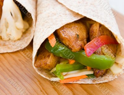Jerk Chicken Wrap Jerk Chicken Wrap