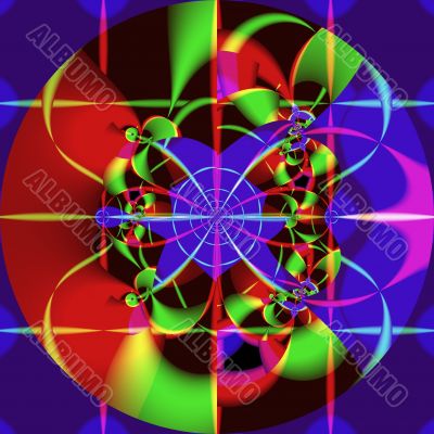 an abstract background