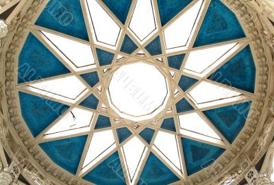 Ornament on the ceiling