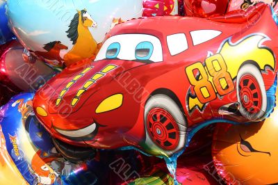 Many-colored spheres