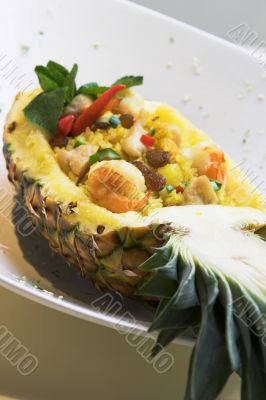 Pineapple Fried Rice Pineapple Fried Rice