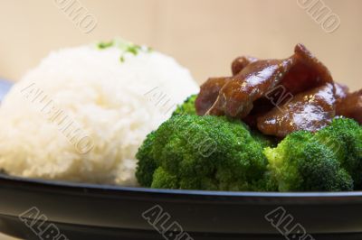 Beef Broccoli with Rice Beef Broccoli with Rice
