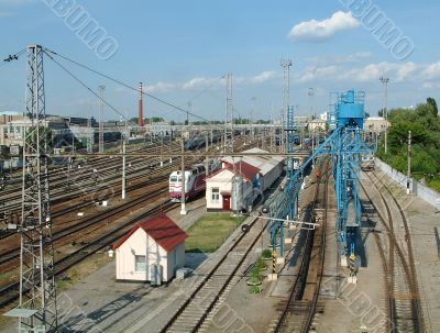  Item of sanitary processing of trains