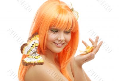 butterfly girl