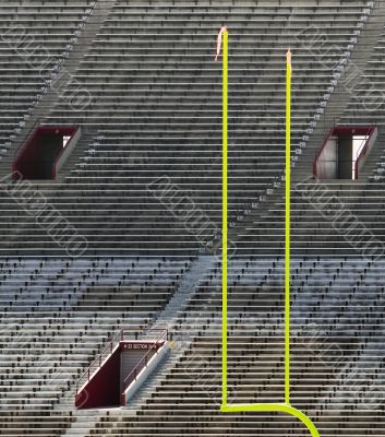 Goal Posts and Empty Stands