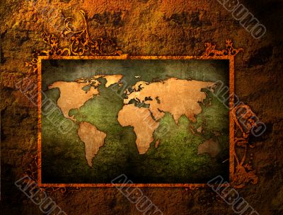 world map