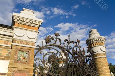 Petersburg`s brick and iron