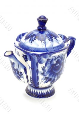 Blue tea port