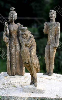 Figures of people, the abstraction