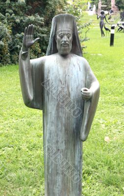 Sculpture of the priest