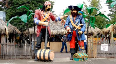 Figures of the pirates