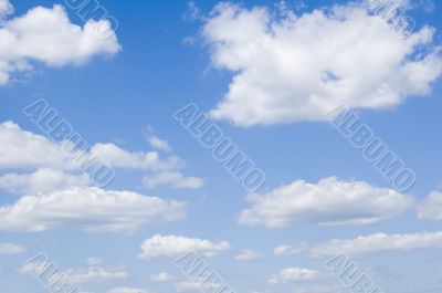 clouds in the sky