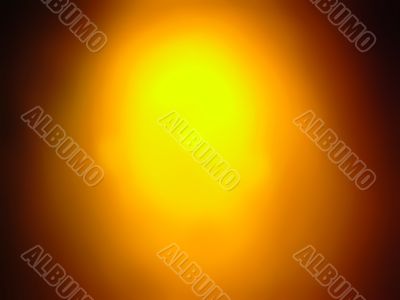 Orange glow background