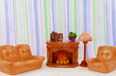 fireplace, furniture, sofa, lamp, armchair fireplace, furniture, sofa, lamp, armchair