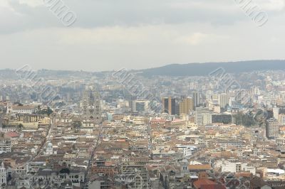 view on quito city view on quito city