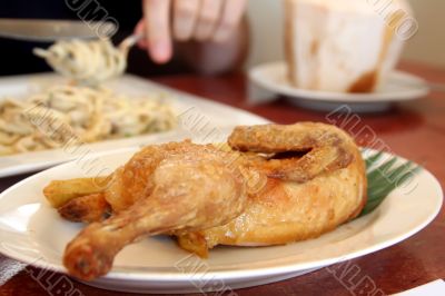 Fried chicken
