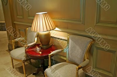 Elegant waiting area