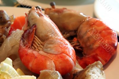 Jumbo prawns