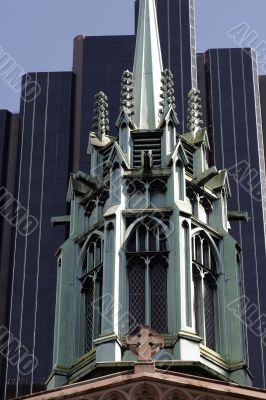 Church Tower And Office Building Church Tower And Office Building