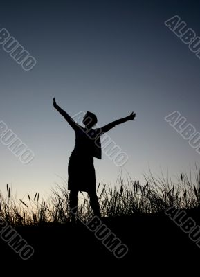 victorious silhouette