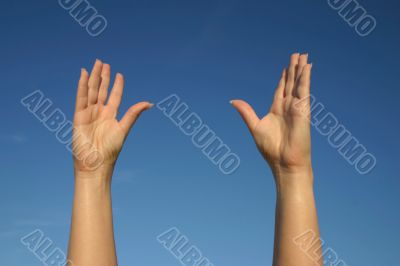HANDS UP