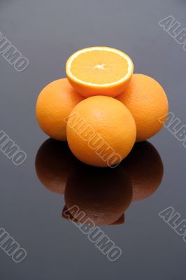 fresh oranges