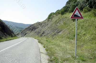 road descent