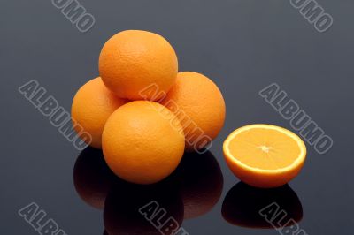 fresh oranges