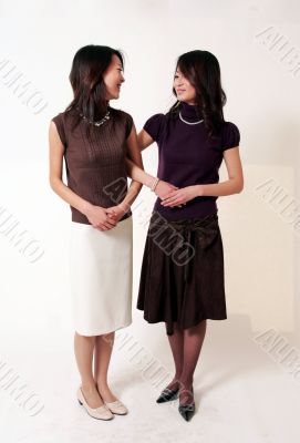 Asian Young Woman Asian Young Woman