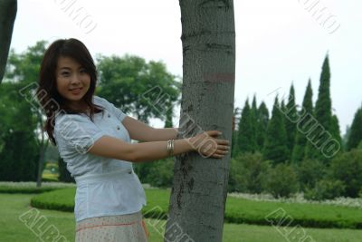 Asian Young Woman Asian Young Woman