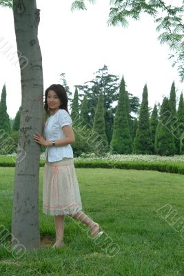 Asian Young Woman Asian Young Woman