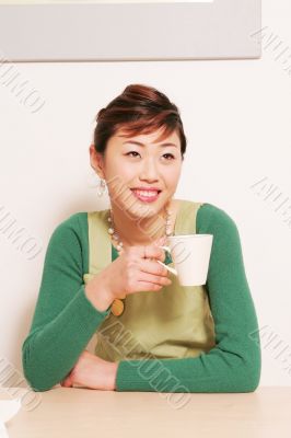 Asian Young Woman Asian Young Woman