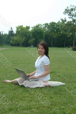 Asian Young Woman Asian Young Woman