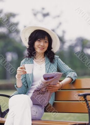 Aisan Young Woman Aisan Young Woman