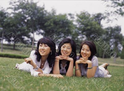 Aisan Young Woman Aisan Young Woman