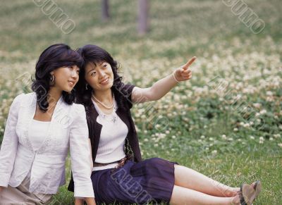 Aisan Young Woman Aisan Young Woman