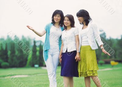 Aisan Young Woman Aisan Young Woman